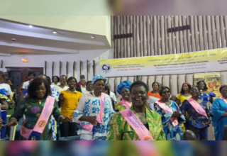 Les sages-femmes de la République centrafricaineà la célébration du JISF.