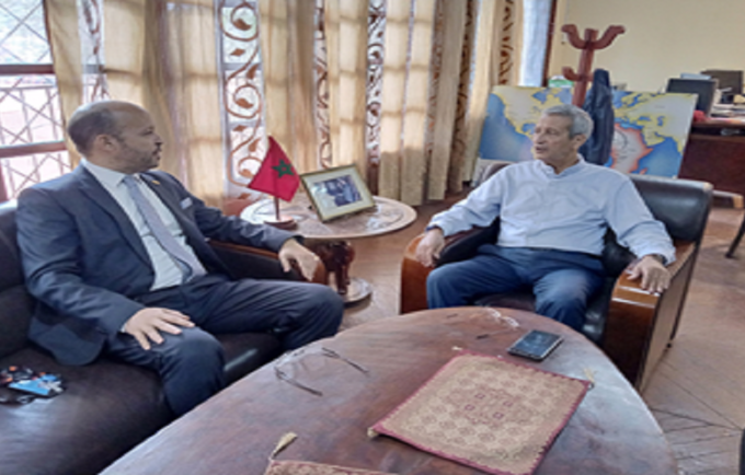 Rencontre avec l’Ambassadeur du Maroc en Centrafrique