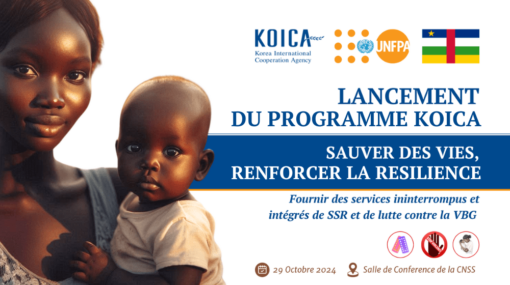 Lancement Officiel du Programme Regional KOICA-UNFPA en RCA