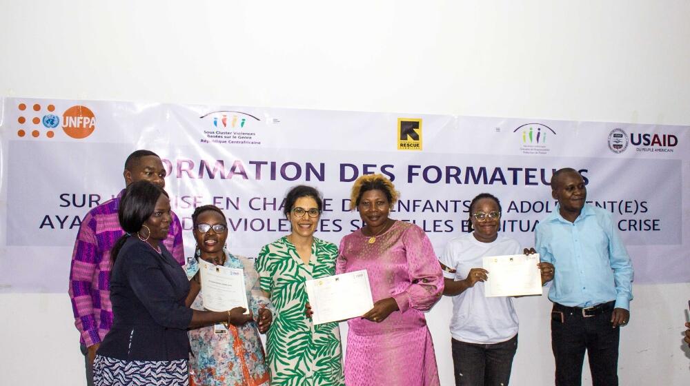 Formation des formateurs la prise en charge des enfants ayant subi des violences sexuelles en situations de crise humanitaire