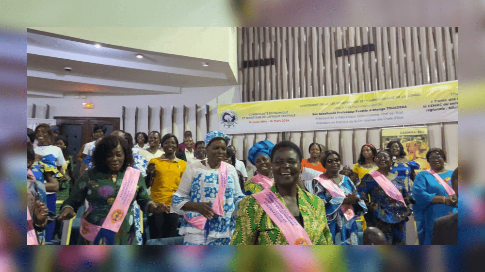 Les sages-femmes de la République centrafricaineà la célébration du JISF.