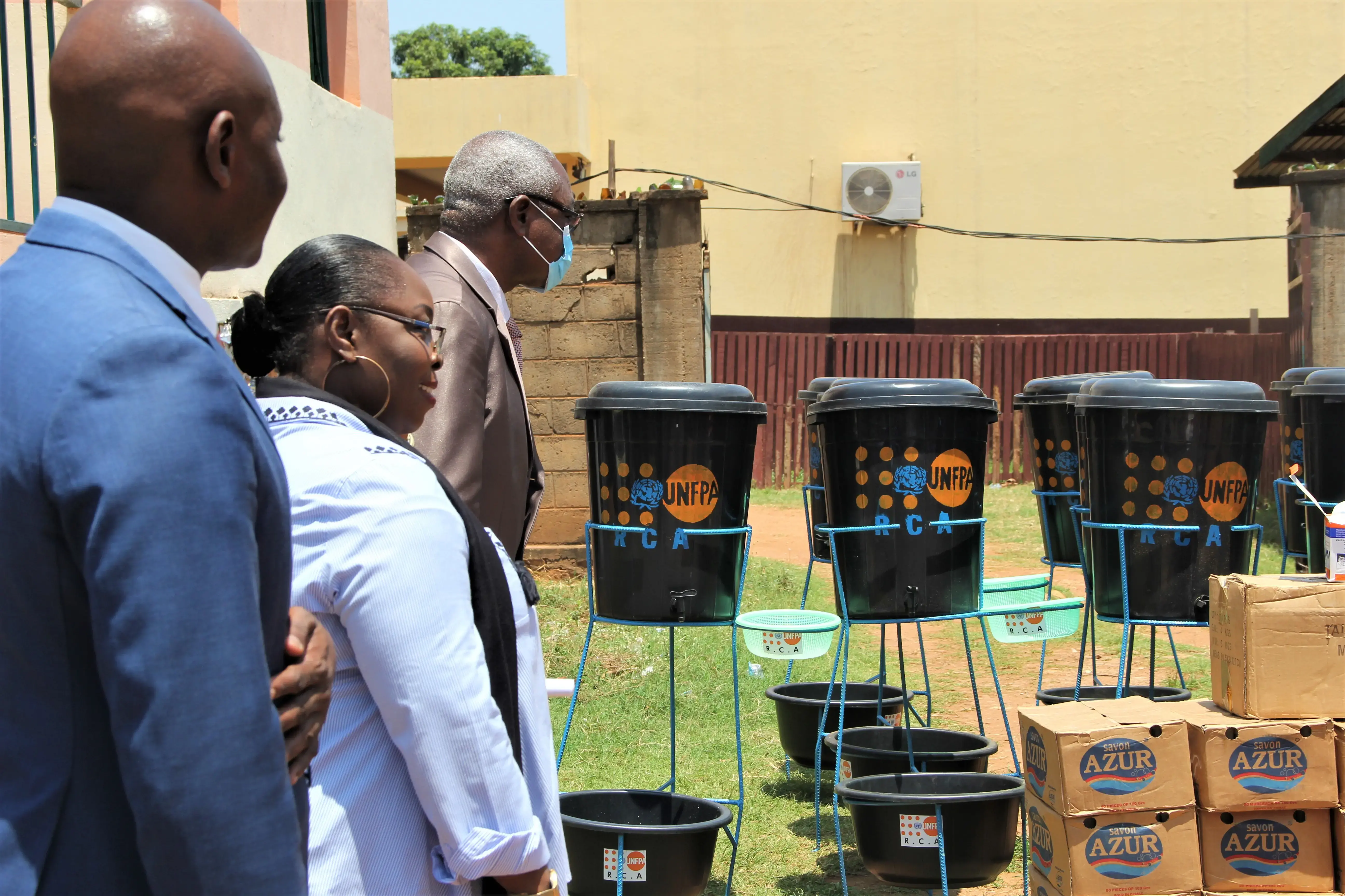 UNFPA RCA dans la lutte contre le coronavirus en République Centrafricaine