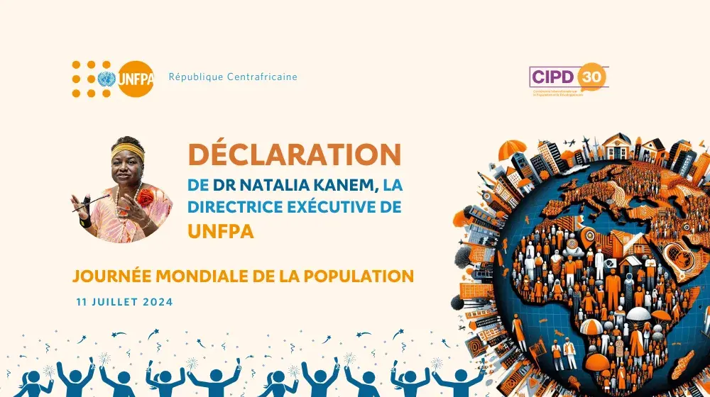 DECLARATION - Journée mondiale de la population (11 juillet)
