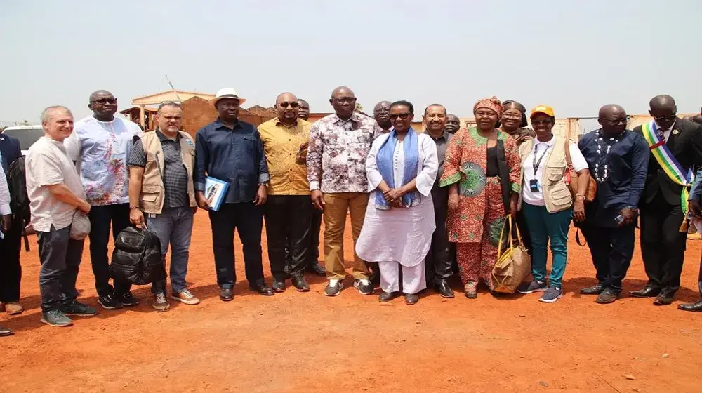 Visite de haut niveau du Premier Ministre et de la SRSG à Bria et Sam Ouandja.