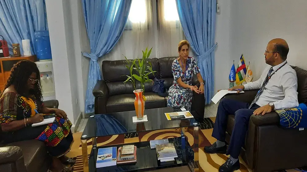 Réunion avec Mme Gabriella Bortolot Communauté de Sant’Egidio Programme dream.