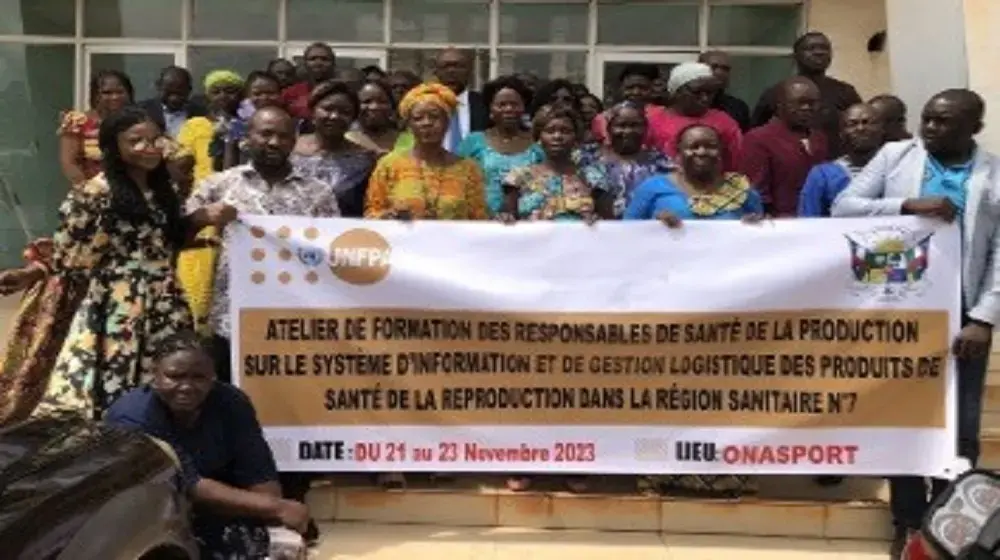 UNFPA  appuie le plan national de developpement sanitaire (PNDS) 2023-2027. 