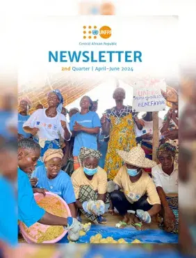 NEWSLETTER - UNFPA RCA 2ᵉ trimestre | Avril-Juin 2024 